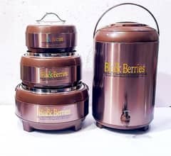 Hotpot Set & Water Cooler - 4 Pcs