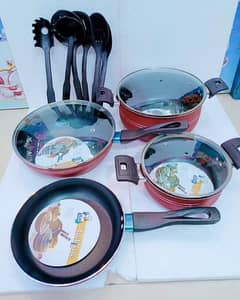 Non Stick Cookware Set- 13 Pcs