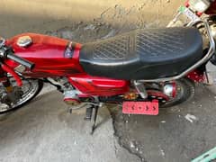 HONDA CG 125 2023 MODEL RED