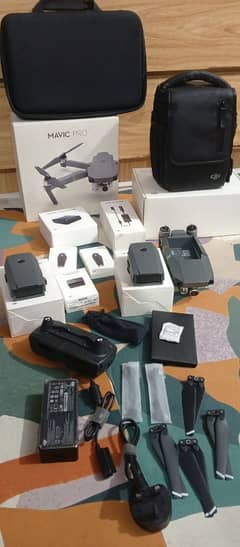 drone DJI mavic pro fly more combo 4k camera