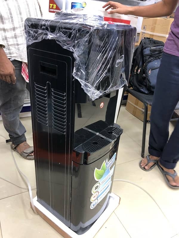 Homage 3 Tap Water Dispenser with refrigerator Water Cooler 3 in 1 2