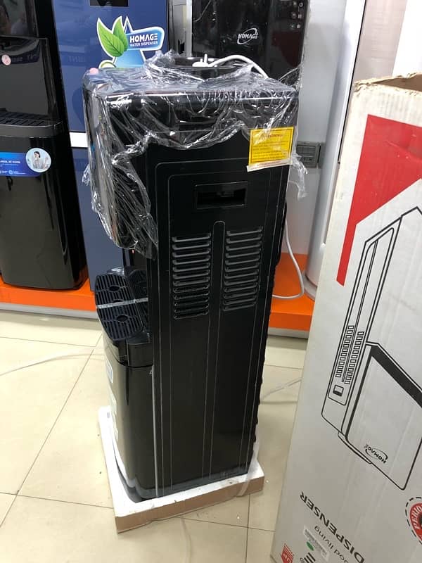 Homage 3 Tap Water Dispenser with refrigerator Water Cooler 3 in 1 3