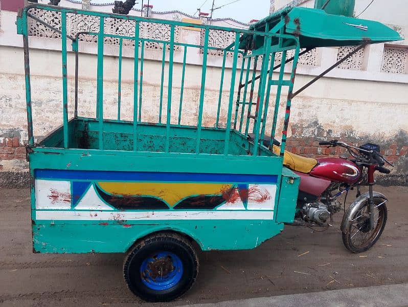 Loaded Body Rikshaw 0