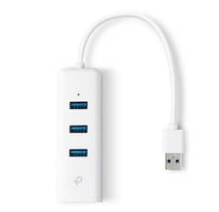 TP-Link UE330 USB 3.0 3-Port Hub & Gigabit Ethernet Adapter 2 in 1 USB