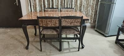 Dining Table with 4 Chairs