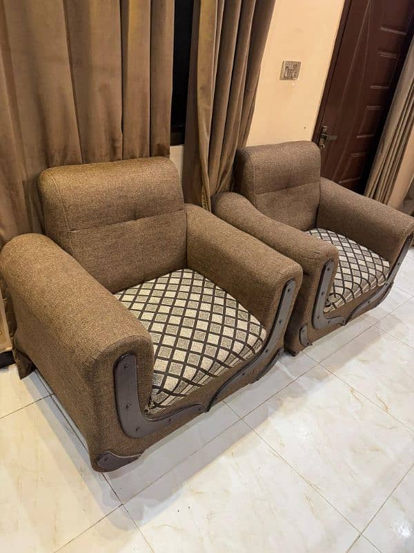 5 Seater Sofa Set 6