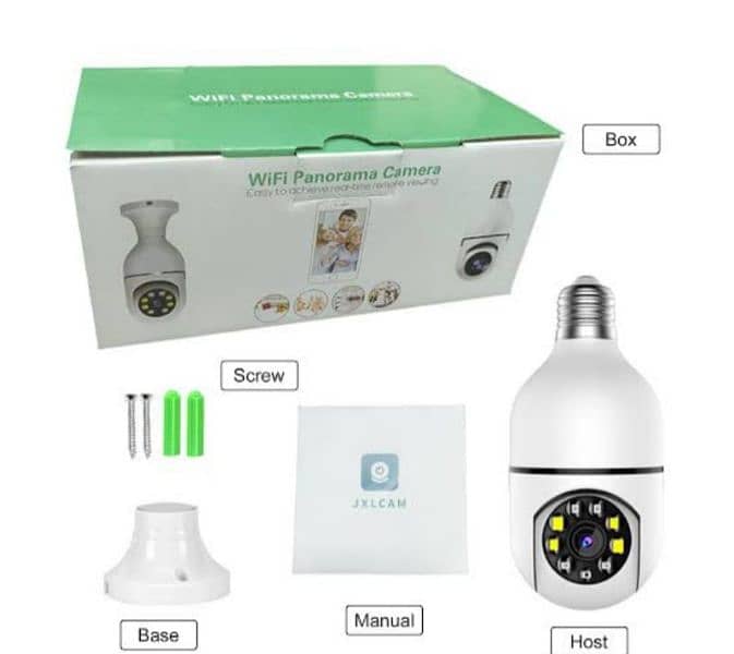 Cctv wifi bulb camera wireless 1