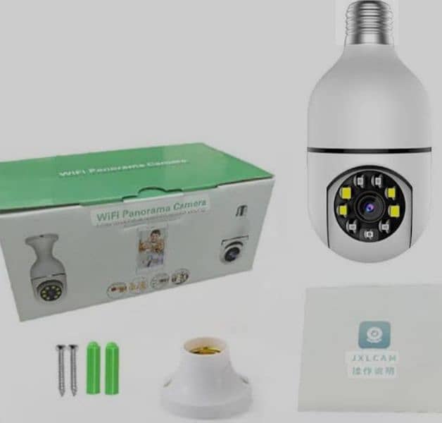 Cctv wifi bulb camera wireless 2