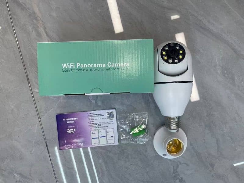 Cctv wifi bulb camera wireless 4