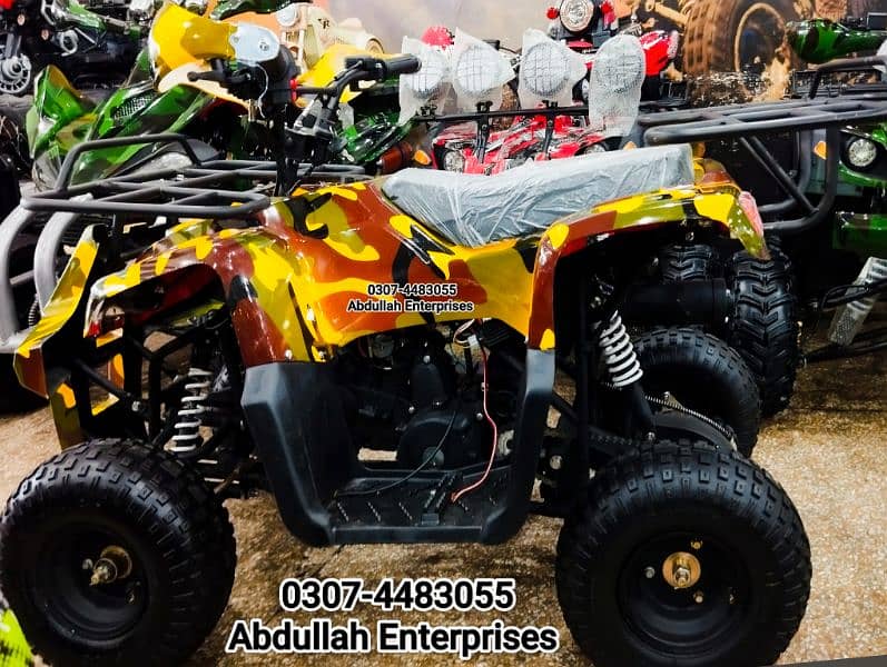 110cc ATV Quad Bike with New tyre and part's for sale delivery Pak 4