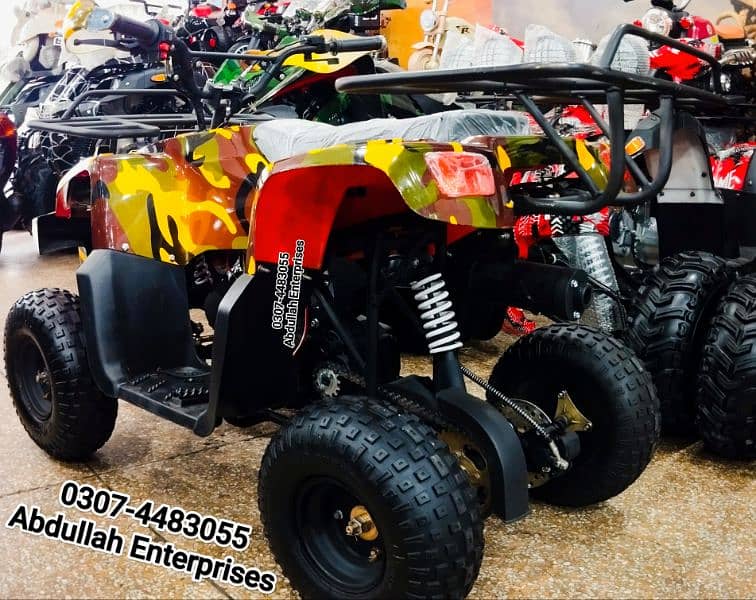 110cc ATV Quad Bike with New tyre and part's for sale delivery Pak 7