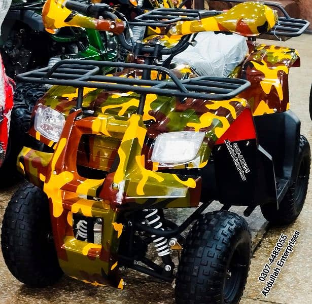 110cc ATV Quad Bike with New tyre and part's for sale delivery Pak 8