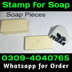 Stamp for Soap , Soap Stamp , Paper Embossing Seal Stamp Maker Acrylic