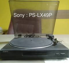 Sony Turntable & Pioneer Amplifier Set In Working Condition: Both @17k