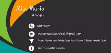 House Maids/Baby Sitter/Driver/Patient Care/Nanny/Helper /Available