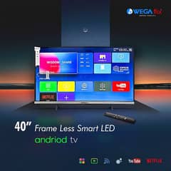 WegaFliX 43 Inches Borderless Smart Led TV