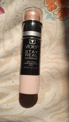 Waterproof Highlighter – Violet Stay Real  - Long-Lasting Glow