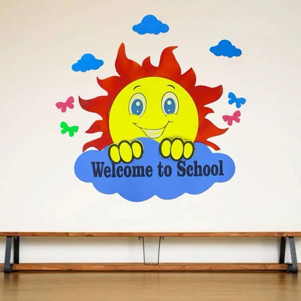 Foaming Wall Decoration for PreSchools & Montessori 2