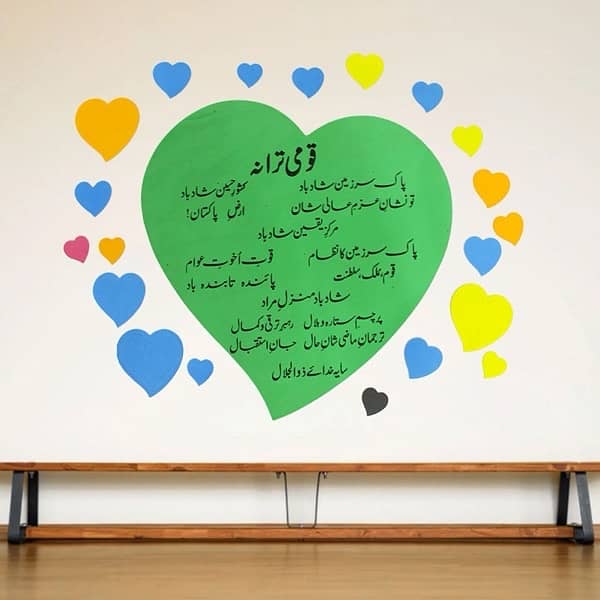 Foaming Wall Decoration for PreSchools & Montessori 15