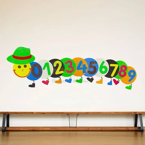 Foaming Wall Decoration for PreSchools & Montessori 19