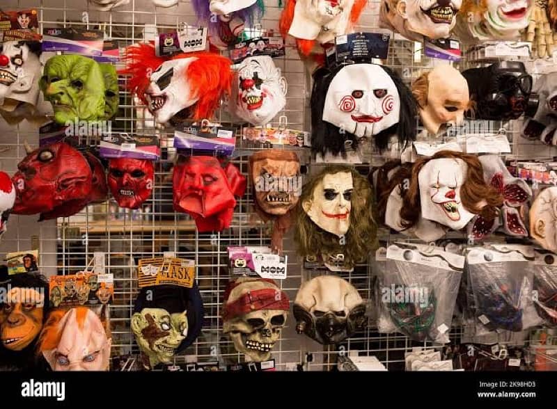 Largest Variety of Halloween Masks in Pakistan 1