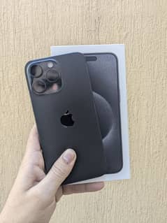 Iphone 15 Pro Max 256GB JV -Black Titanium