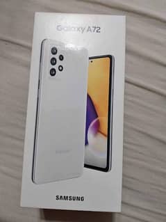 Galaxy A72 Official PTA 10/10 Condition