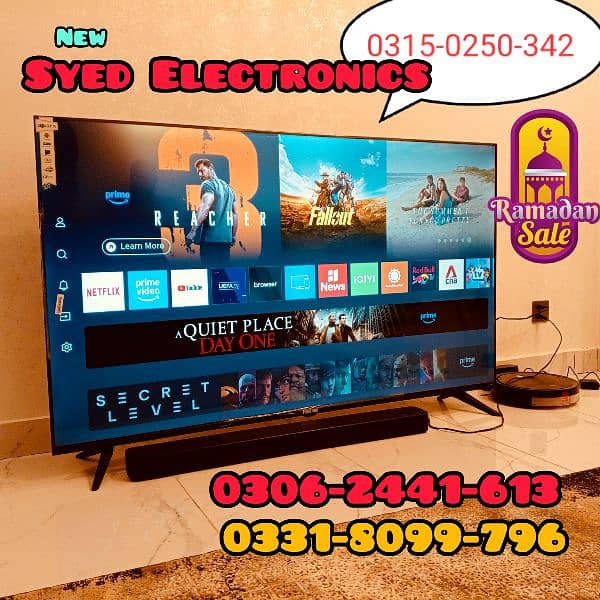 HIGH DISPLAY 75 INCH SMART ANDROID UHD LED TV 0