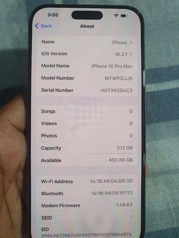 for sale iPhone 16 pro max 4