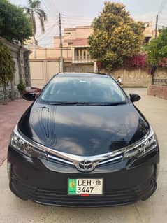 Toyota Corolla XLI 2018 new car lush condition