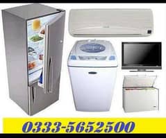 AC UPS fully auto washing machine Farij Microwave Lcd tv all applianc