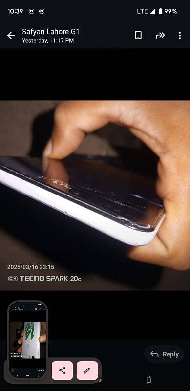 Google pixel 3xl for sail non pta 1 month Sim time Baki ha 4
