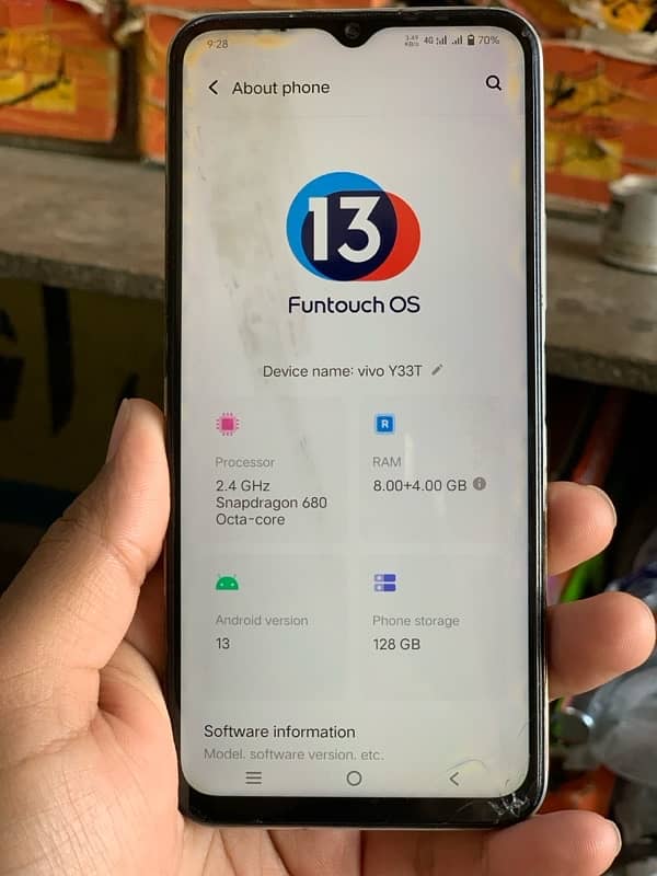 Vivo Y33T For Sale 3