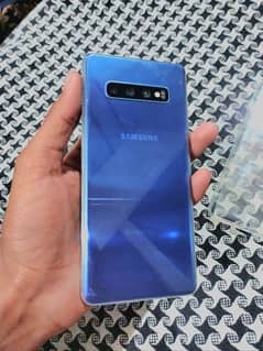 Samsung s10 plus official pta exchange possible.