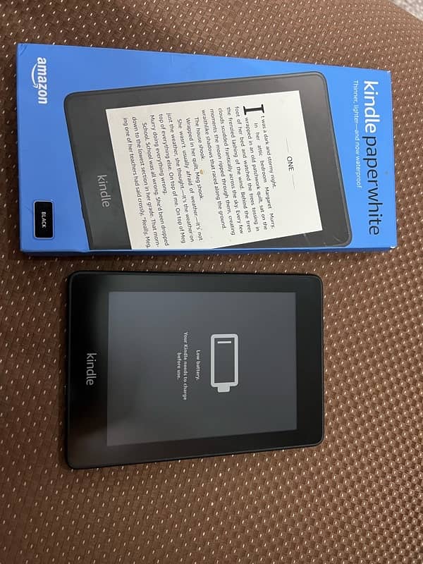 Kindle paperwhite 0