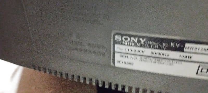 Sony Wega TV For sale 3