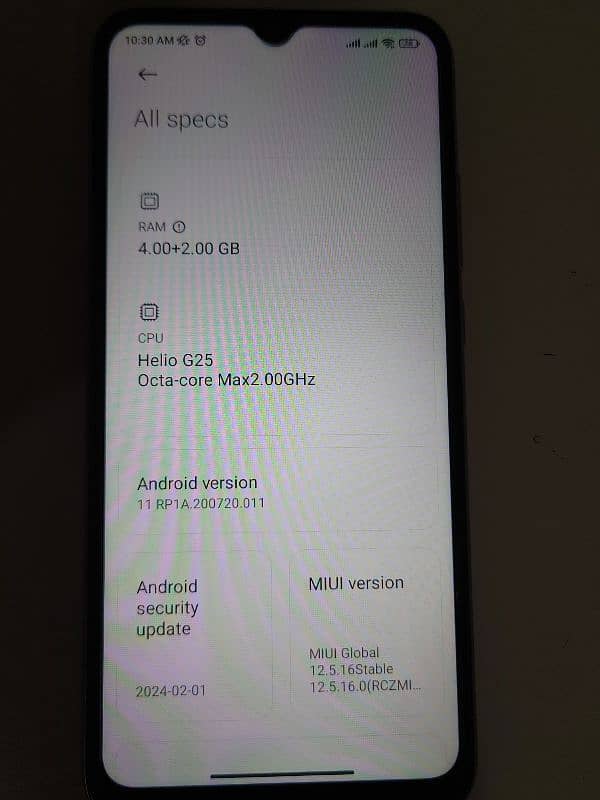 Redmi 10A 6/128 9