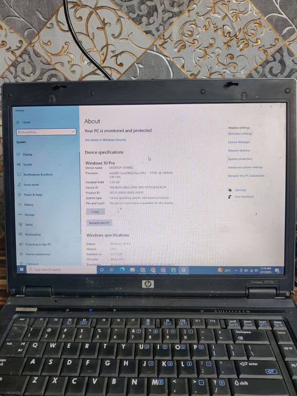 Hp Laptop Campaq 6710b 2