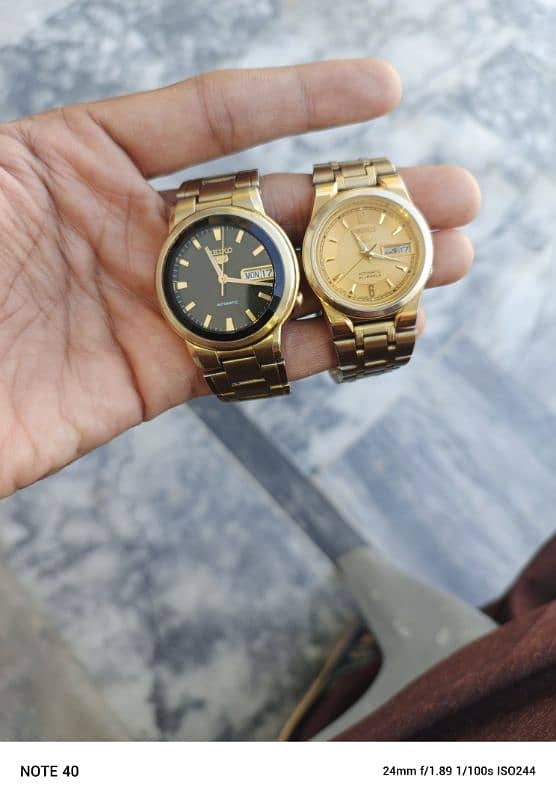 automatic gadiyan Seiko 5 all working good condition 3
