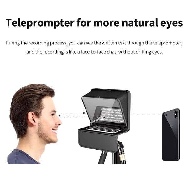 LENSGO TC7 S Feelworld Teleprompter /Tp2A/Tp10/Tp13/Tp16/ 0