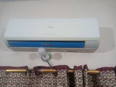 haier 1 ton ac working good