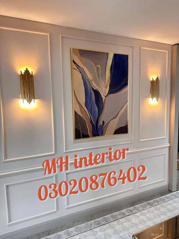 3DWallpaper/Vinyl floor / O3O2O8764O2/ Pvc penal 2