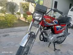 Honda cg 125 2022 model urgent sale