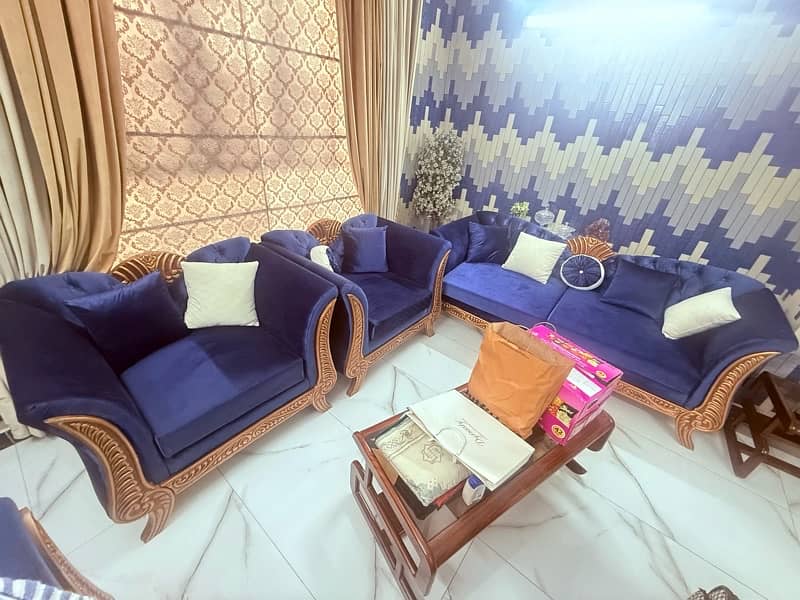 7 Seater Extremely high quality Complete Sofa set 3