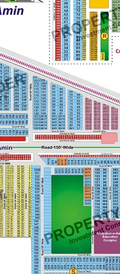 Commercial Plot Of 4 Marla In Khayaban-e-Amin - Block S For sale