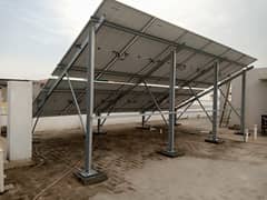 Solar Structure | Cable Tray | EMT Conduit pipes | Earthing material