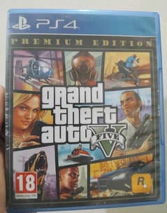 GTA 5 PS4 disc