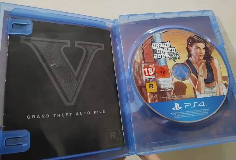 GTA 5 PS4 disc 1