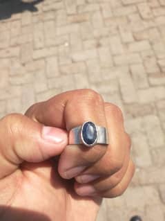 Afghani blue Neelam/sapphire stone gemstone Ring for sale