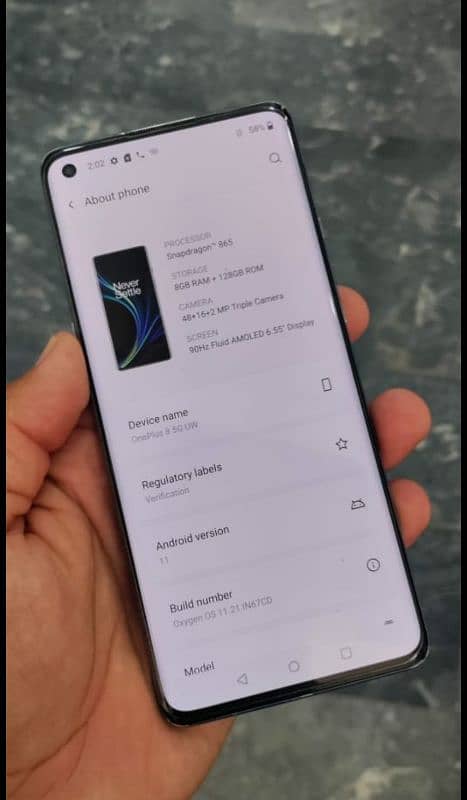 Oneplus 8 For Sale 8GB 128GB 1